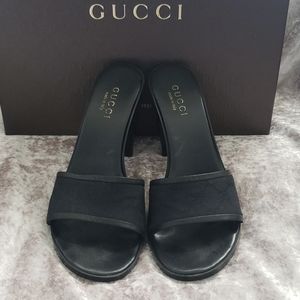 Gucci heel sandals Authentic